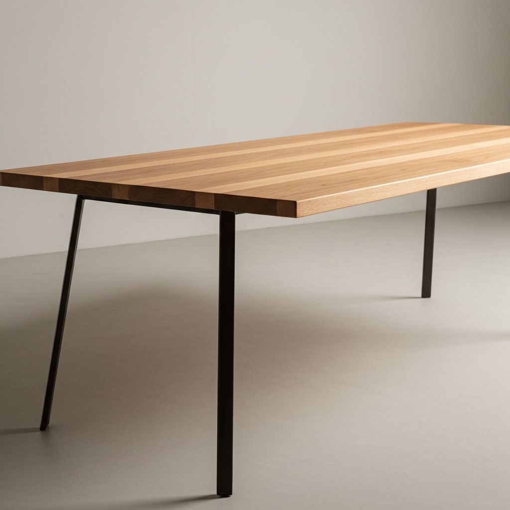 원목 다이닝 테이블